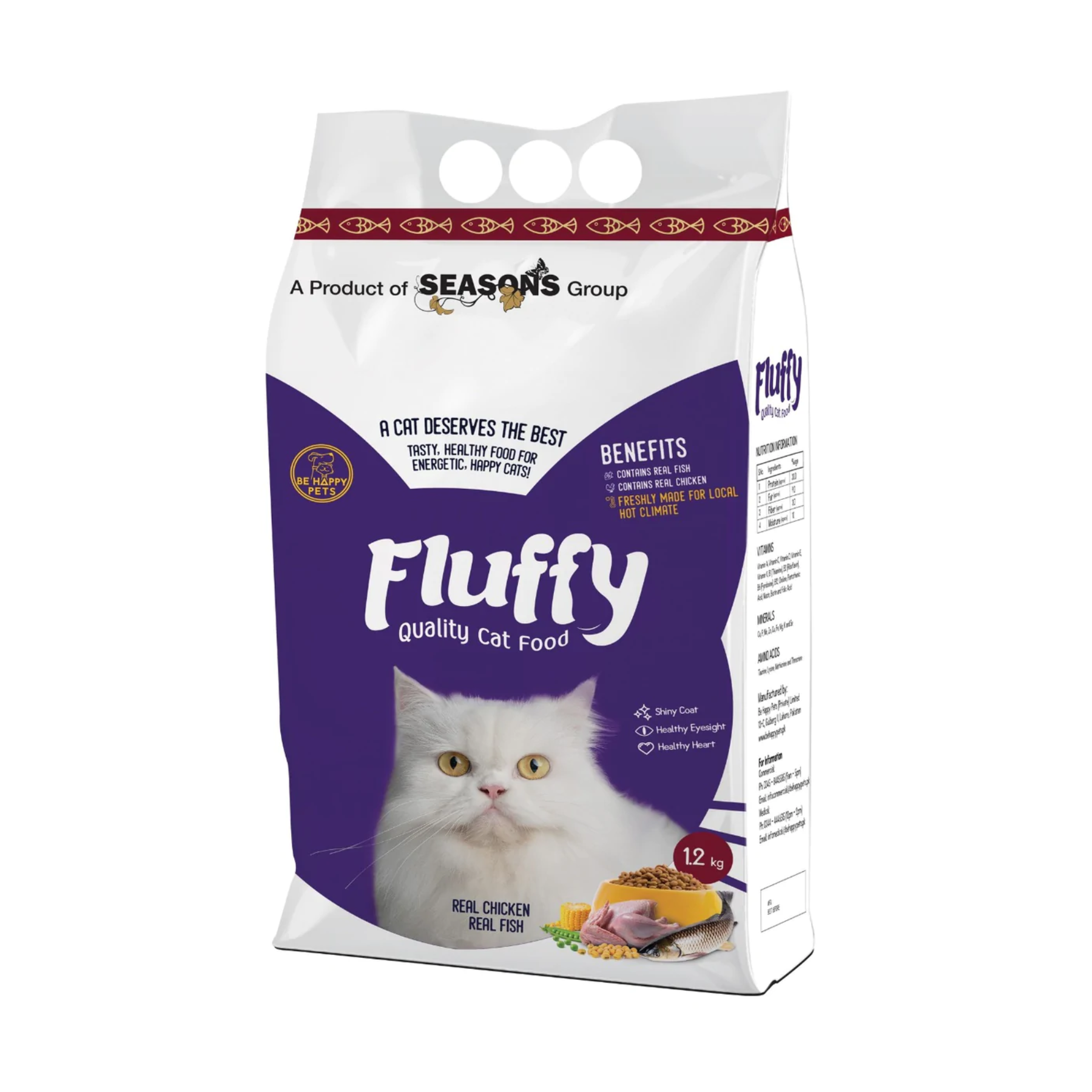 Fluffy Cat Food - Complete & Balanced Cat Food