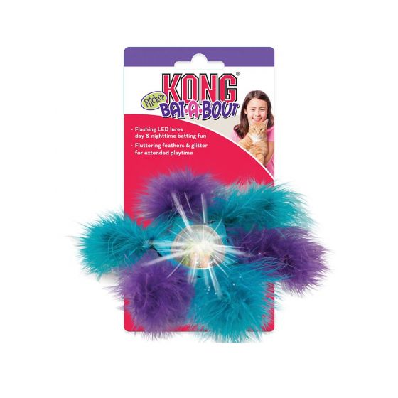 KONG Bat-A-Bout Flicker Flurry Cat Toy