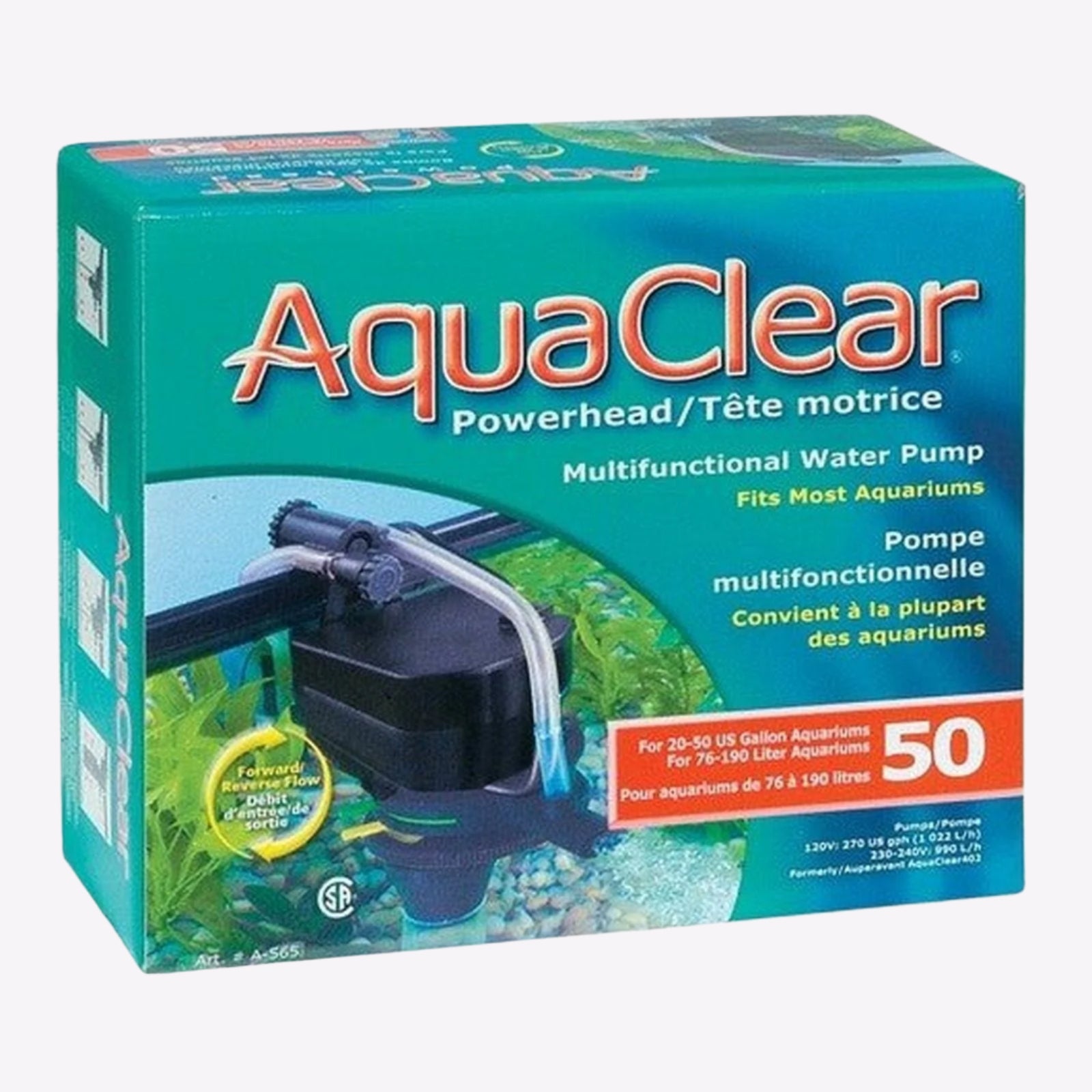 Fluval Aquaclear Powerhead Model 50-V 189L