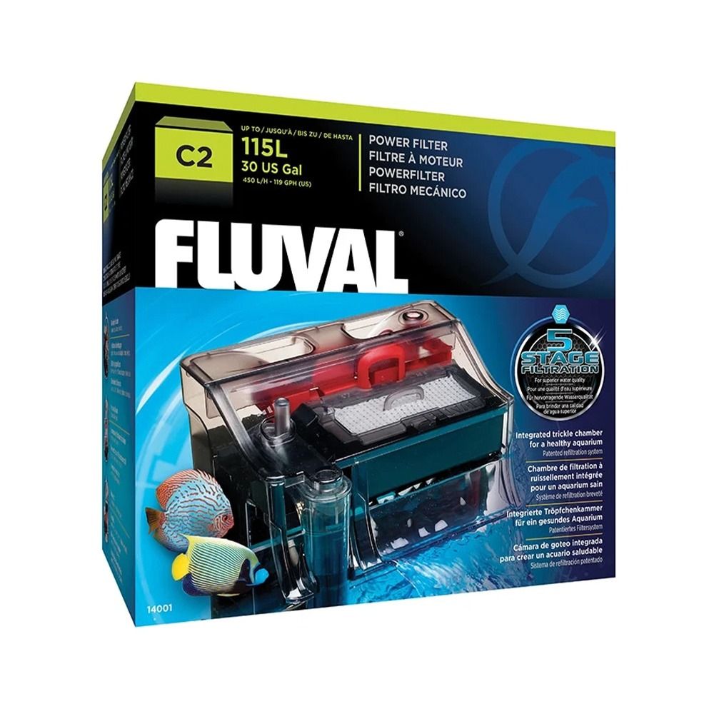 Fluval C2 Power Filter, up to 30 US Gal - 115 L