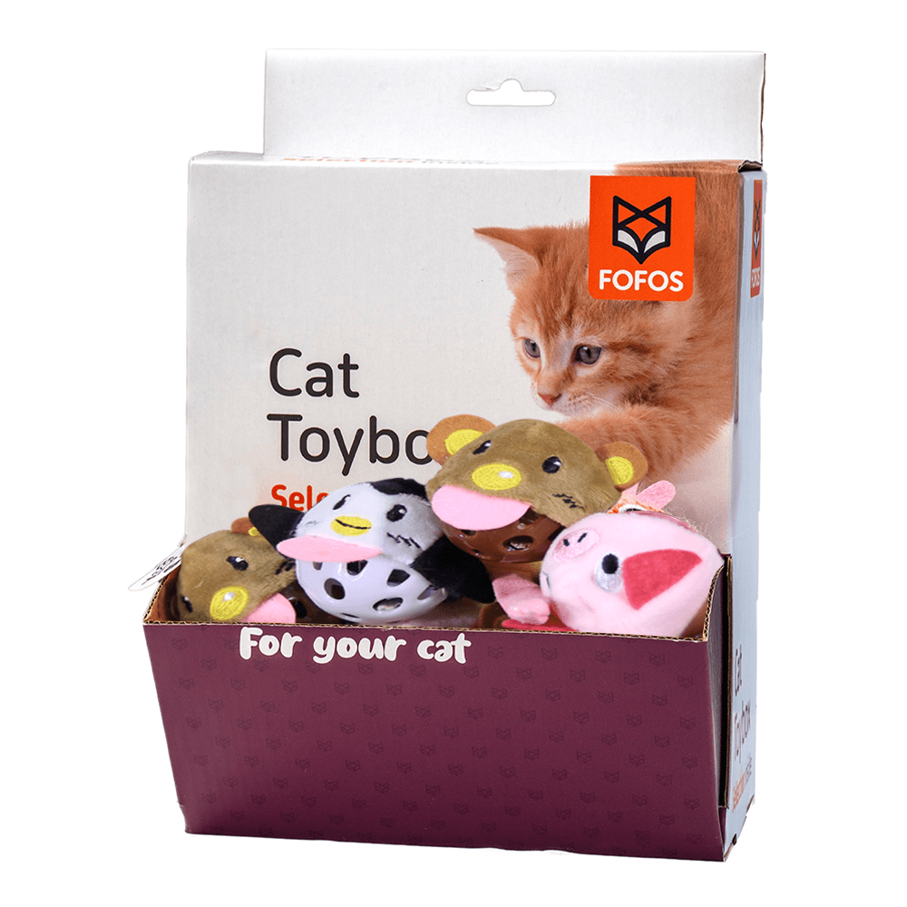 FOFOS Bell Ball Assorted Display Box -18pcs