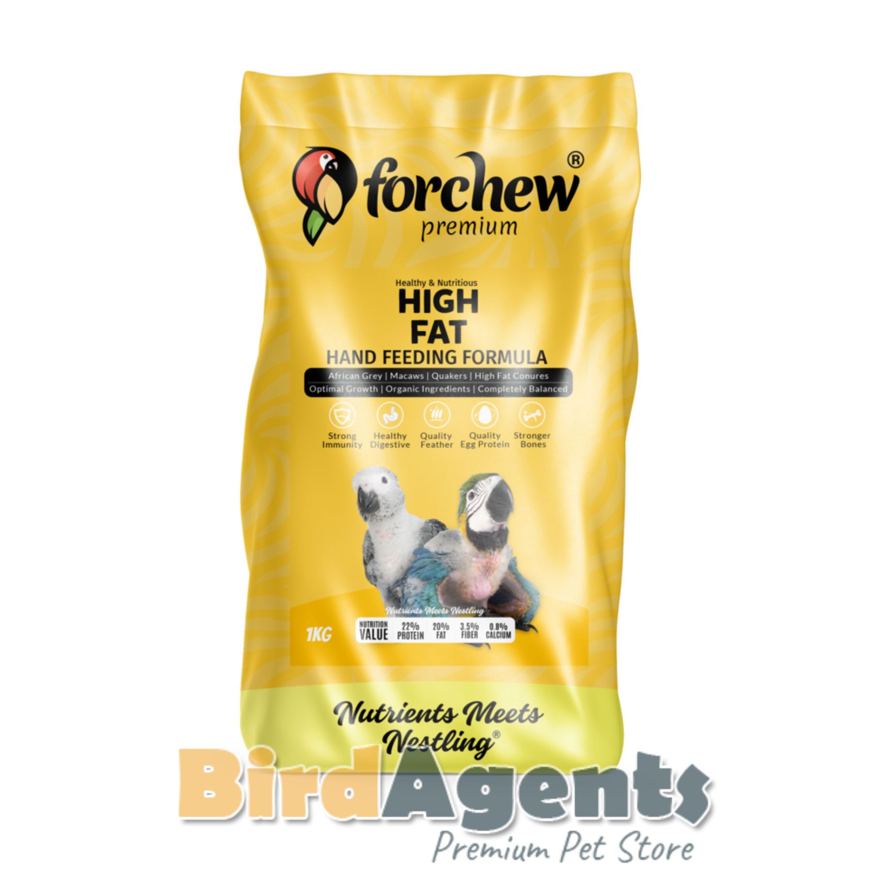 Forchew High Fat - Hand Feeding Formula