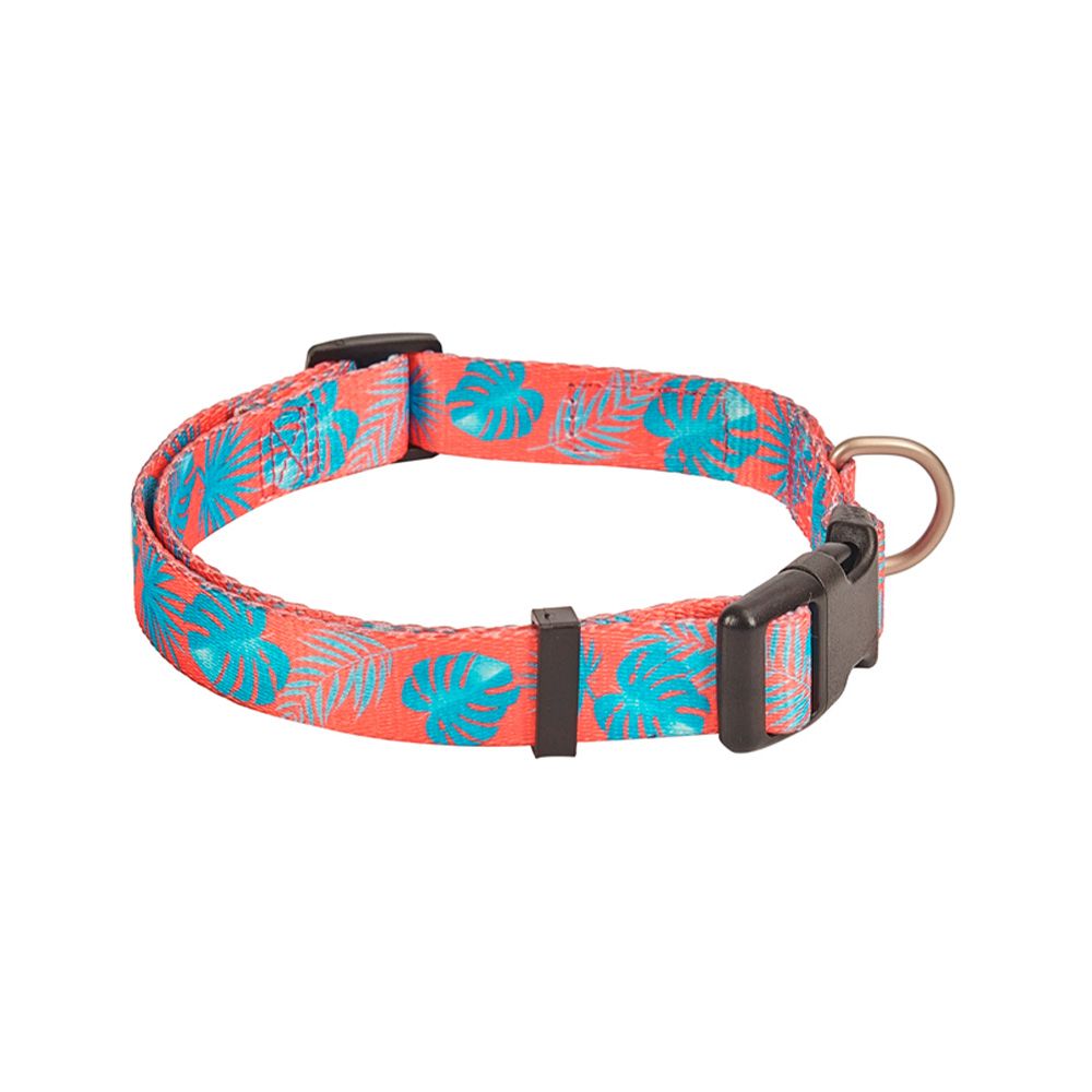 Freedog Tropical Coral Designer Dog Collar - X Small 10 mm x 20-35 cm