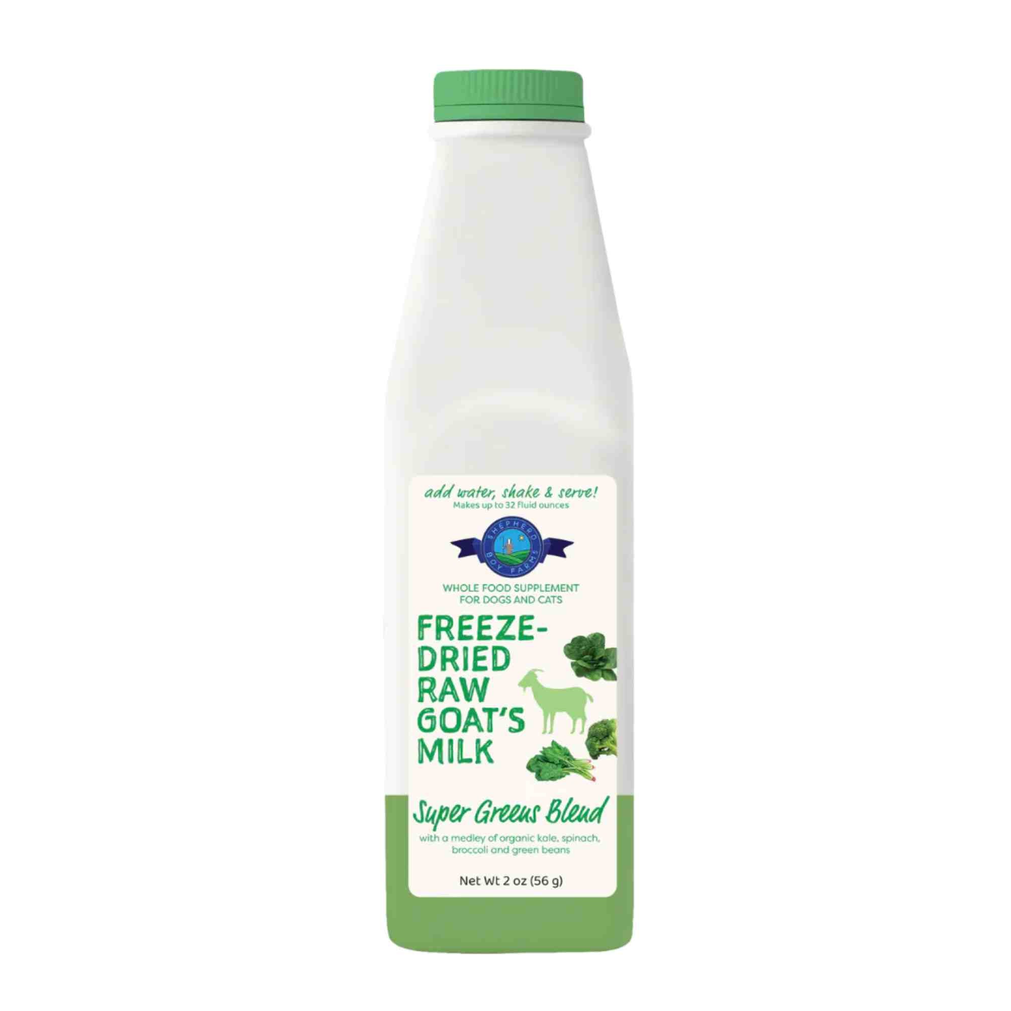 Super Greens Blend - Freeze-Dried Raw Goat's Milk