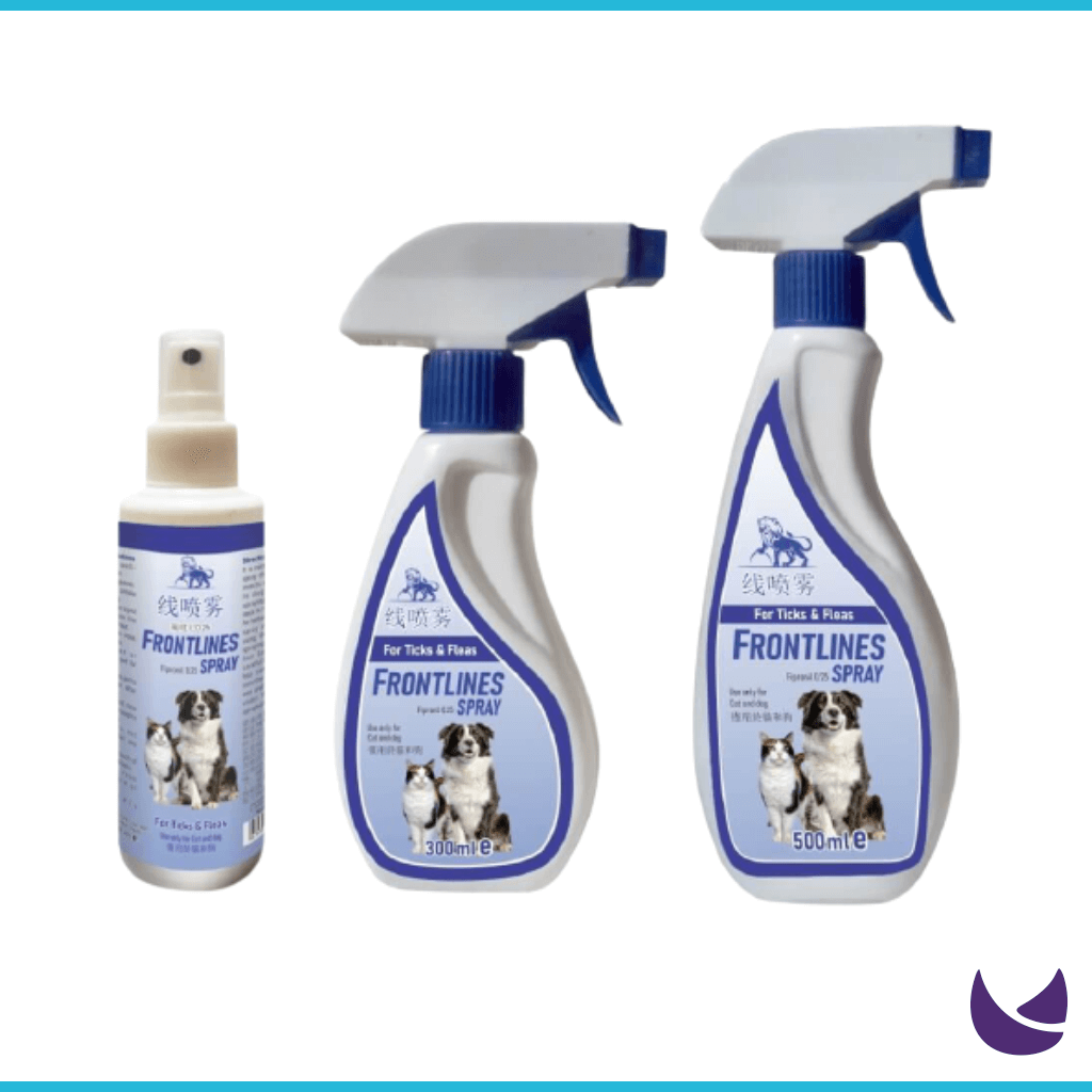 Frontlines Flea and Tick Spray for Cats and Dogs