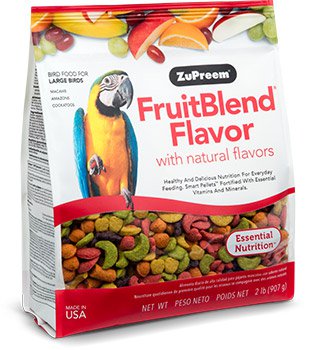 Zupreem FruitBlend Flavor Large Parrot Food 3.5 lbs (1.59 kg)