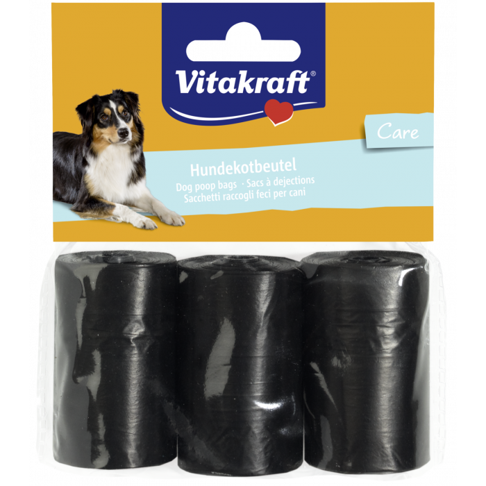 Dog waste bags, 3 pieces