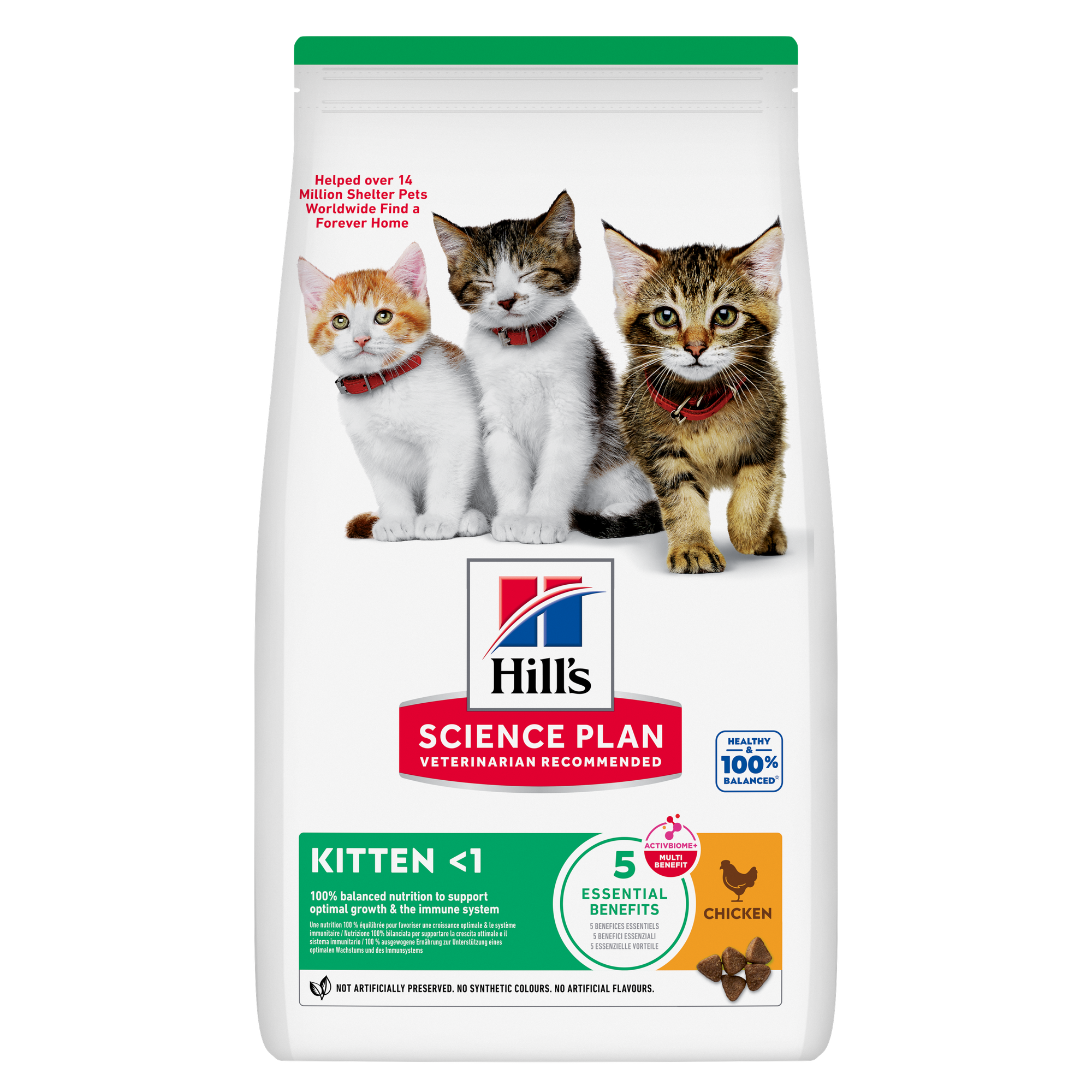 Hill’s Science Plan Kitten Food With Chicken (3kg)