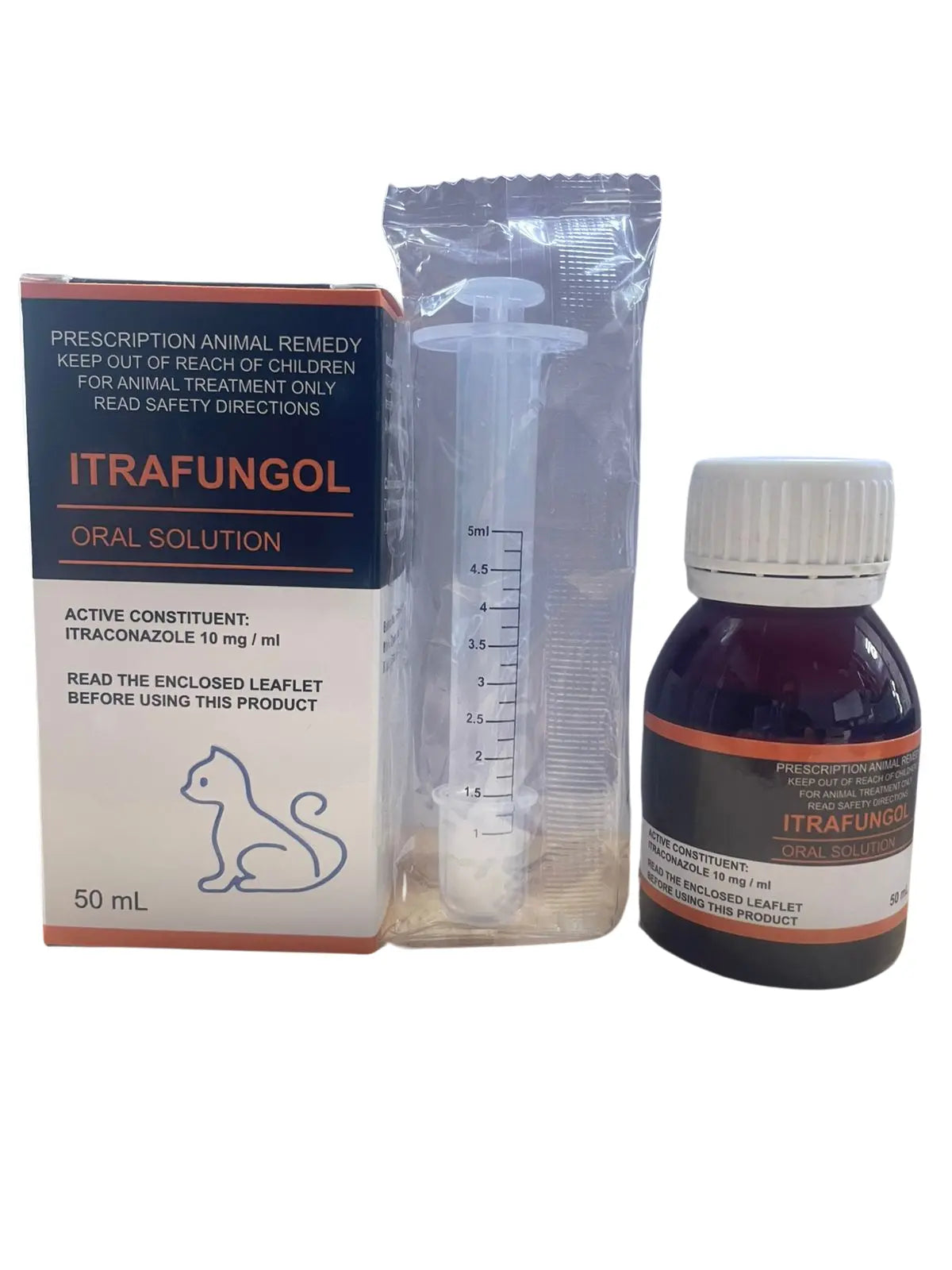 Itrafungol for Cats 50ml (Itraconazole 10mg/ml)