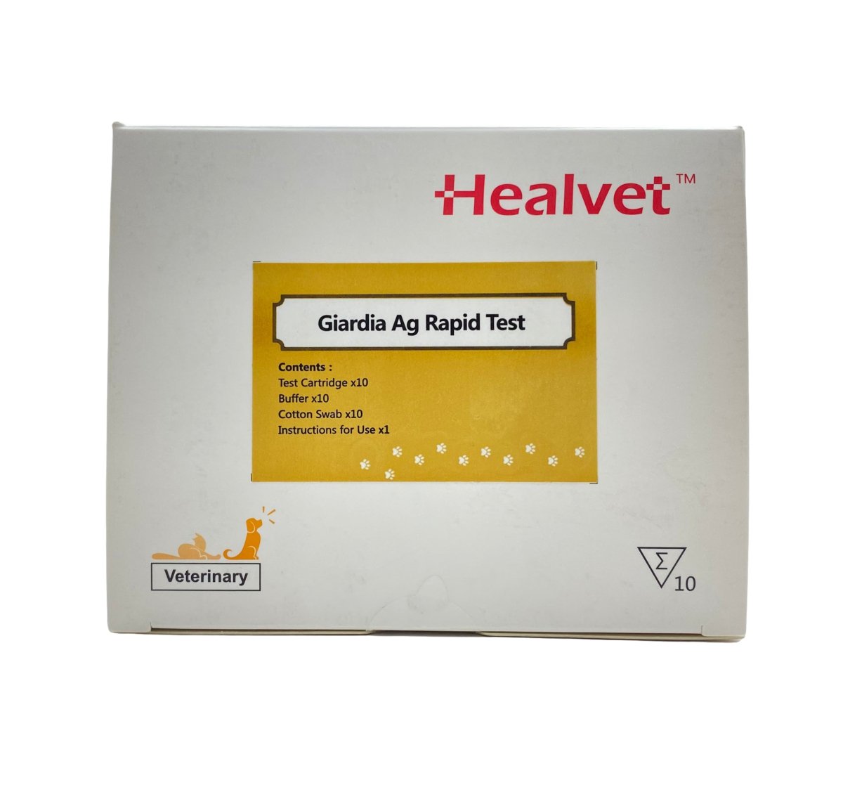 Giardia AG Rapid Test Healvet 1 Test