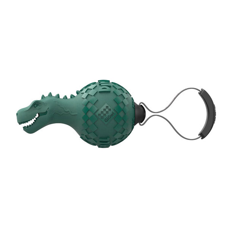 Gigwi - Dinoball T-Rex Push To Mute' Lake Blue