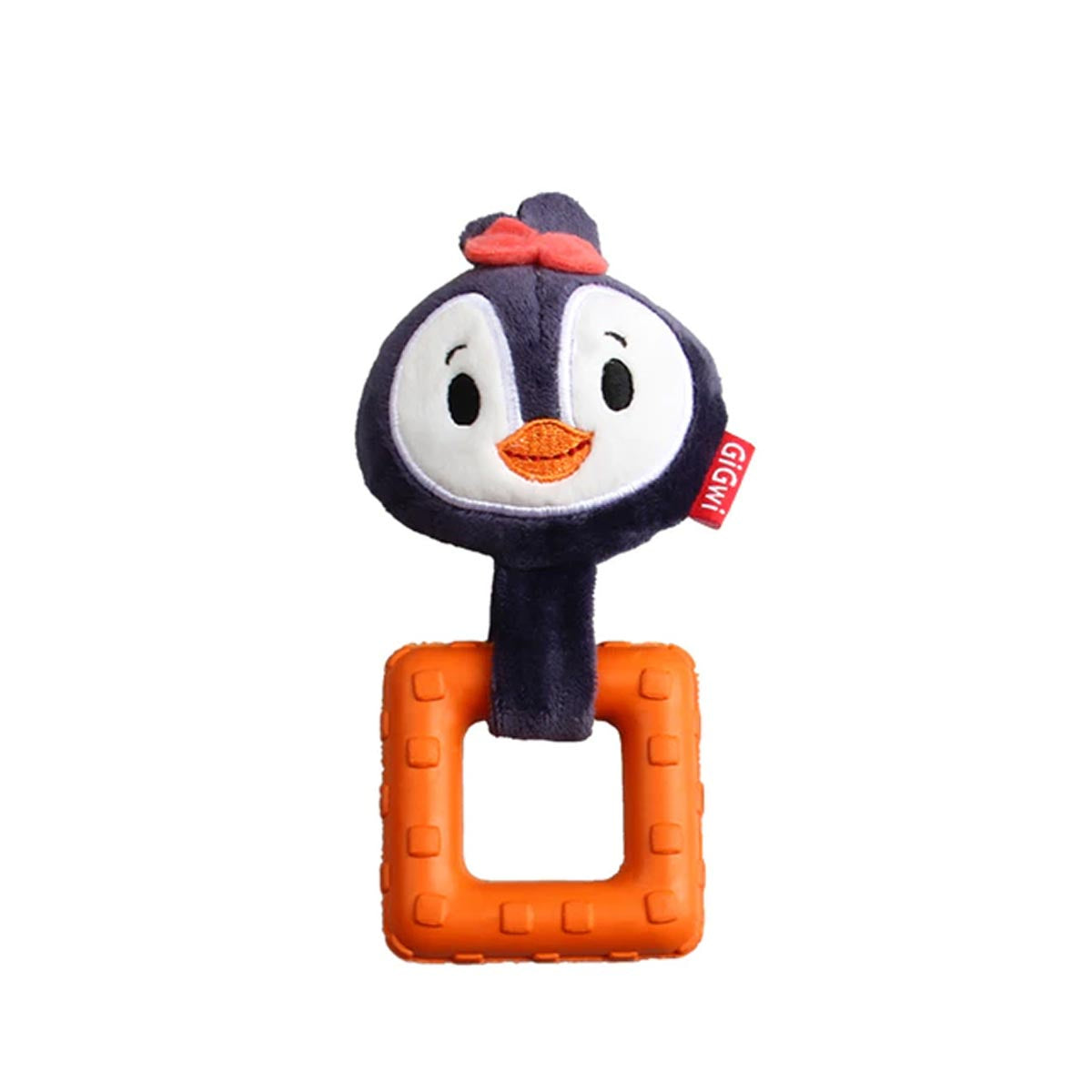 Gigwi - Suppa Puppa Penguin With Squeaker Inside Plush/Tpr (Extra Small)