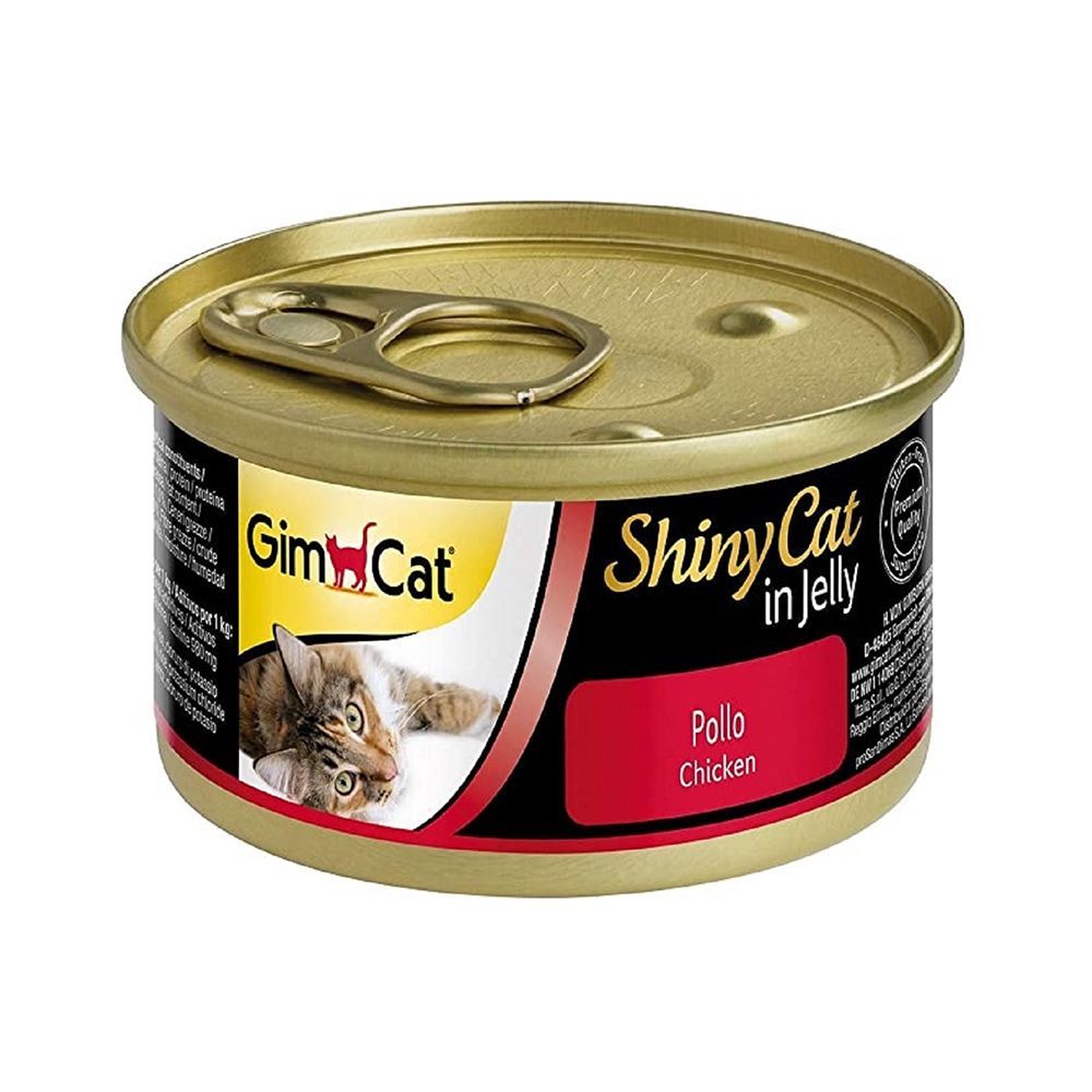 GimCat ShinyCat in Jelly chicken - 70g - Pack of 12