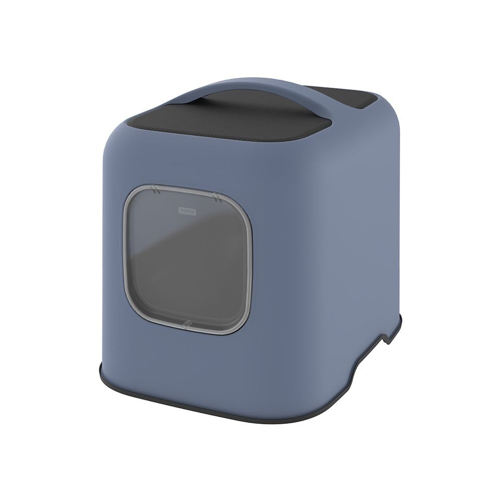 GimCat Smart Olimpia Cat Litter Box - Blue
