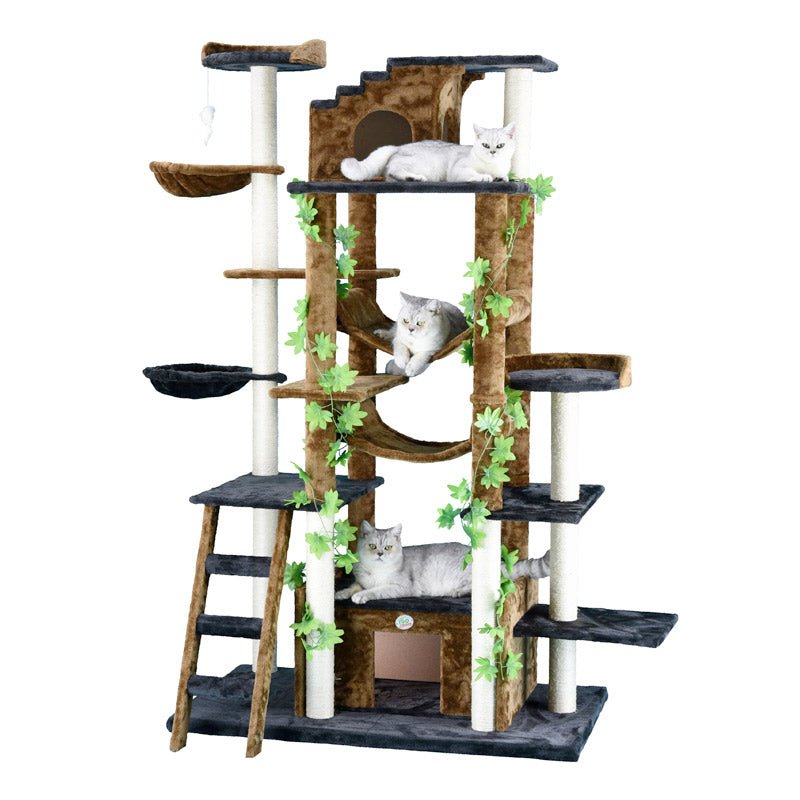 Go Pet Club 77 Inch Forest Cat Tree for Feline Fun