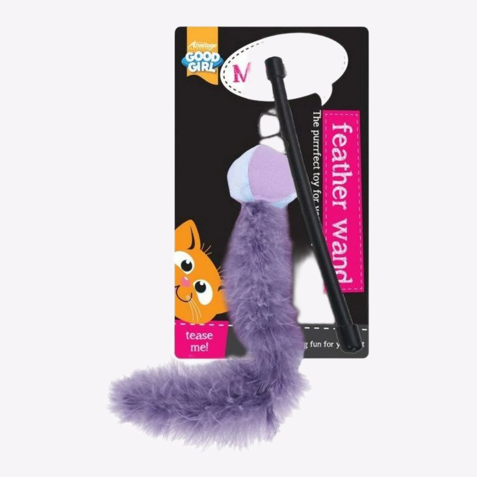 Armitage Good Boy Meowee Feather Wand