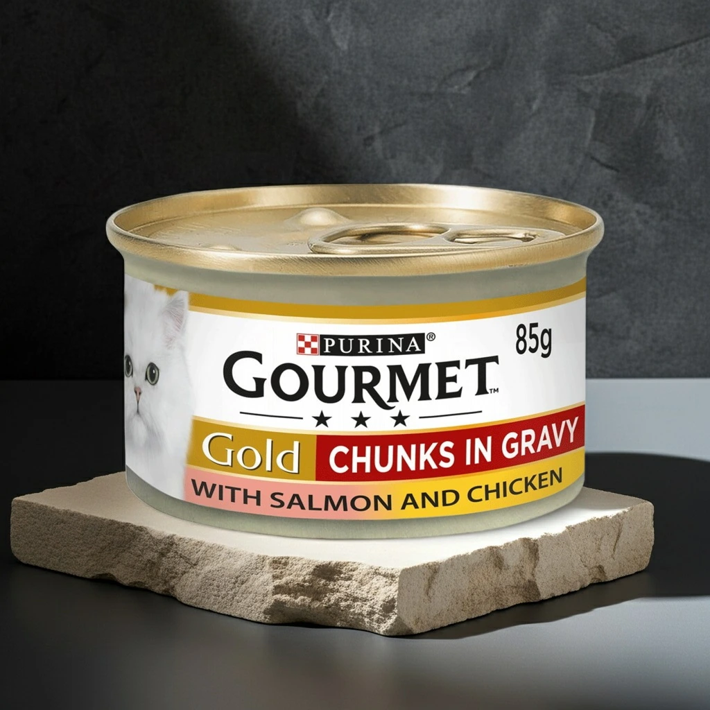 Gourmet Gold Chicken and Salmon