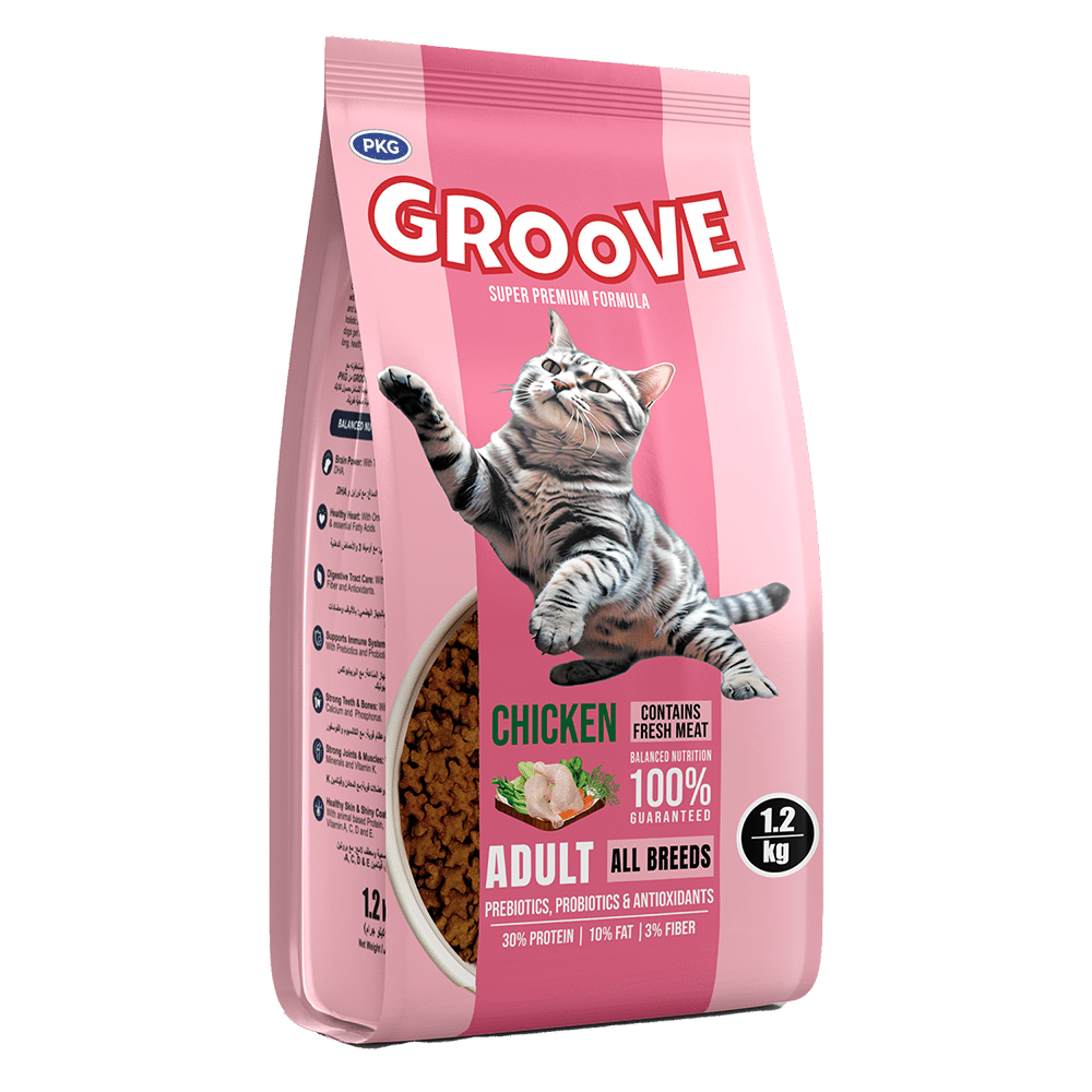 Groove Cat Food Chicken – 1.2 KG