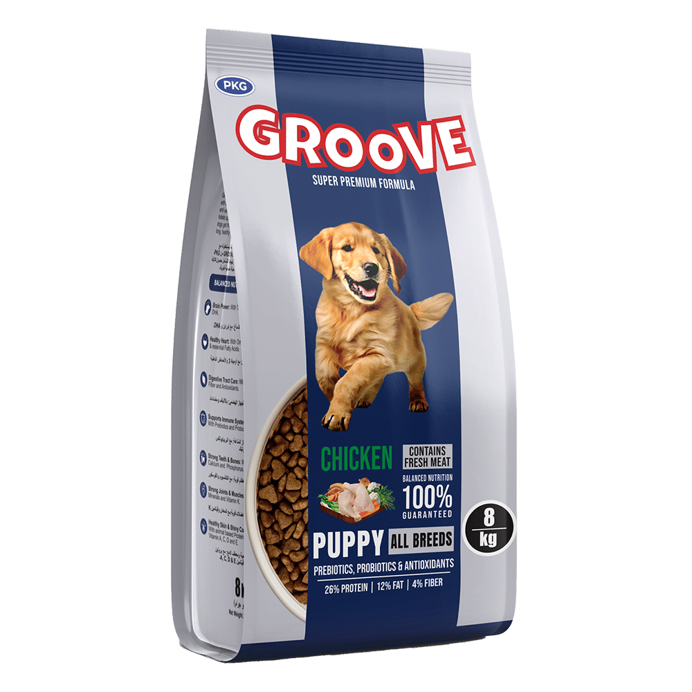 Groove Puppy Food with Chicken