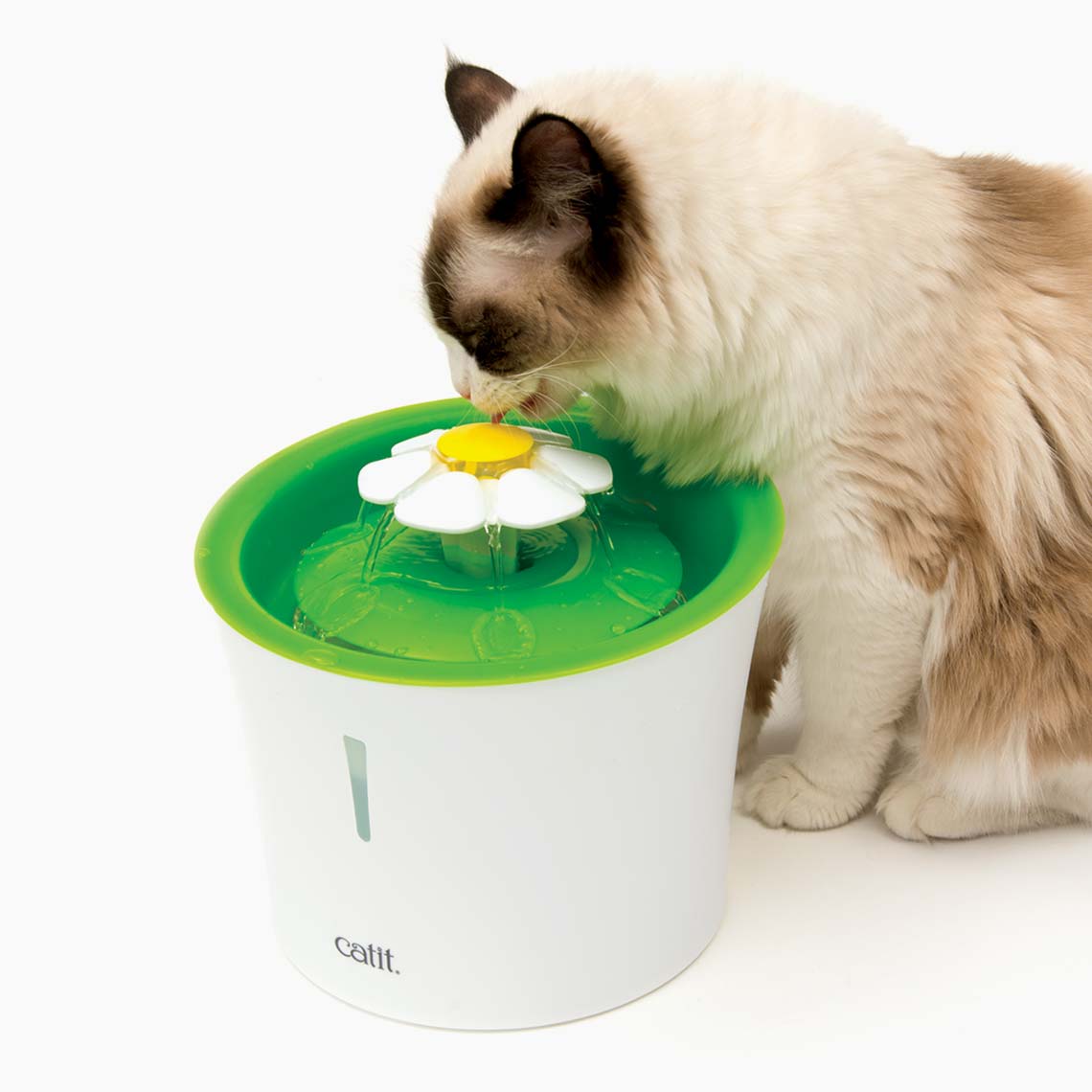 Catit - Senses 2.0 Flower Fountain & Triple Action Filter