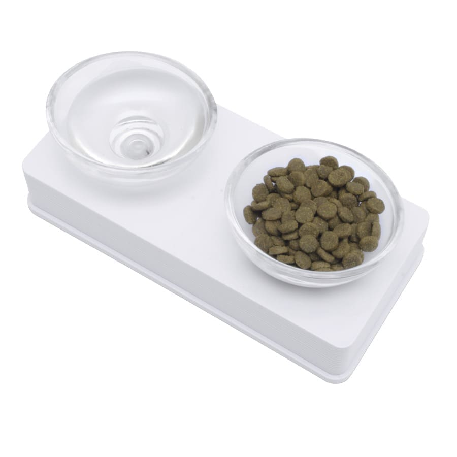 Glass Cat Bowl