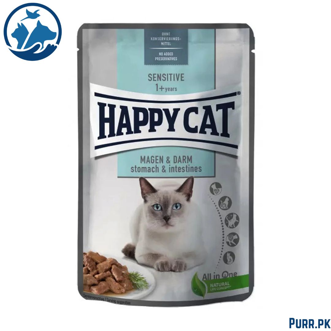 Happy Cat Adult Sensitive Stomach &amp; Intestines 85 g Pouch