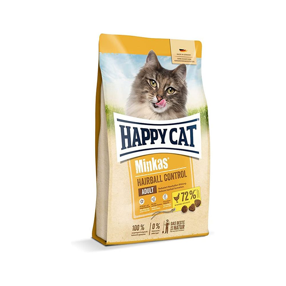 Happy Cat Minkas Hairball Control Dry Cat Food