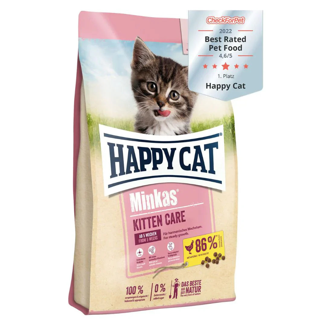 Happy Cat Minkas Kitten Dry Food – Complete Nutrition for Growing Kittens | Buy Online in Pakistan