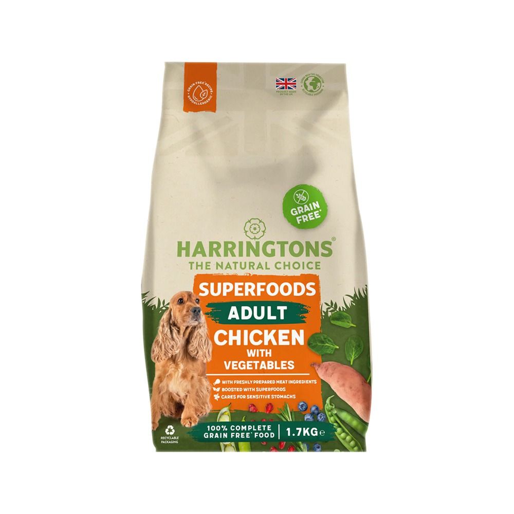Harringtons Superfoods Chicken with Vegetables Dry Dog Food - 1.7 Kg