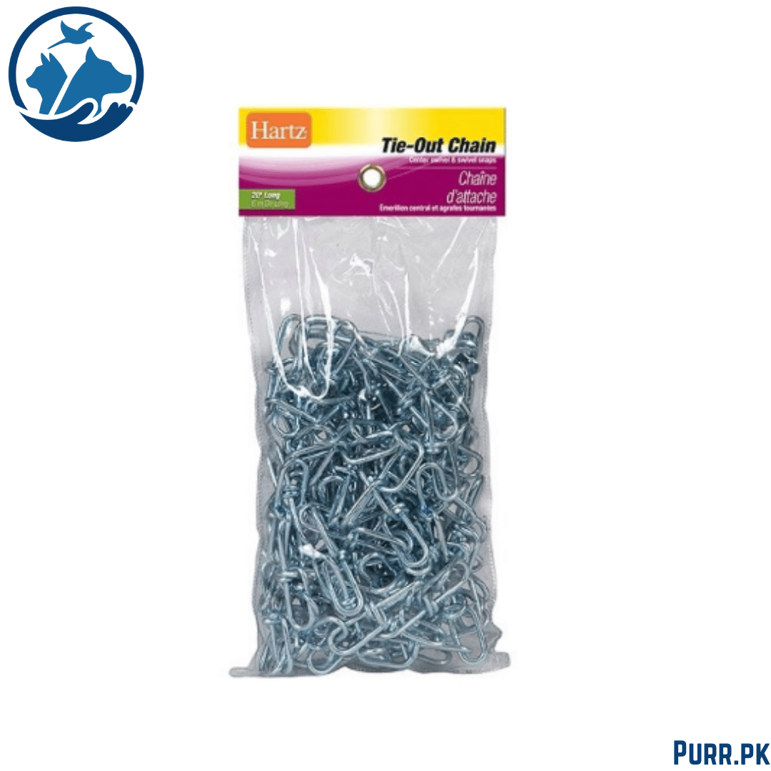 Hartz Tie-Out Chain for Dogs – 20 Ft