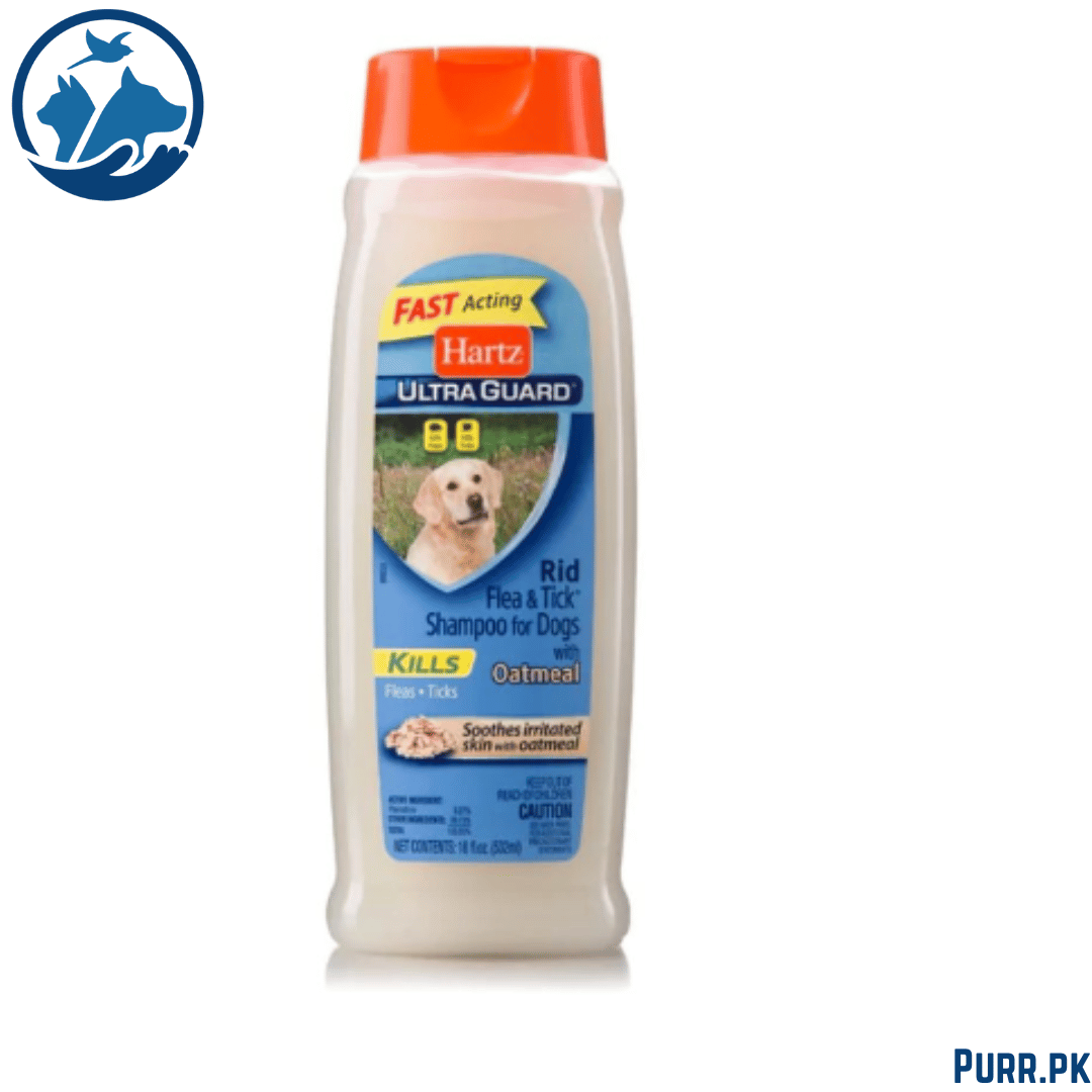 Hartz UltraGuard Rid Flea &amp; Tick Shampoo with Oatmeal for Dogs
