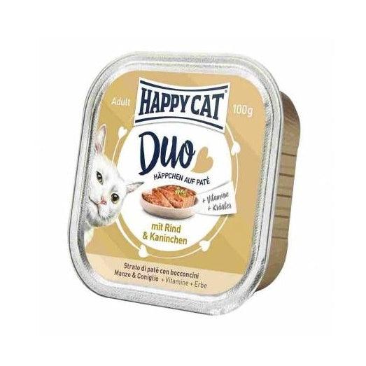 Happy Cat Duo Menu - Beef & Rabbit 100g