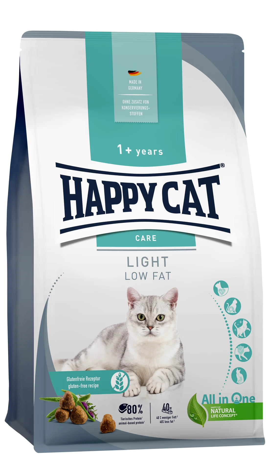 Happy Cat Sensitive Adult Light 10 KG