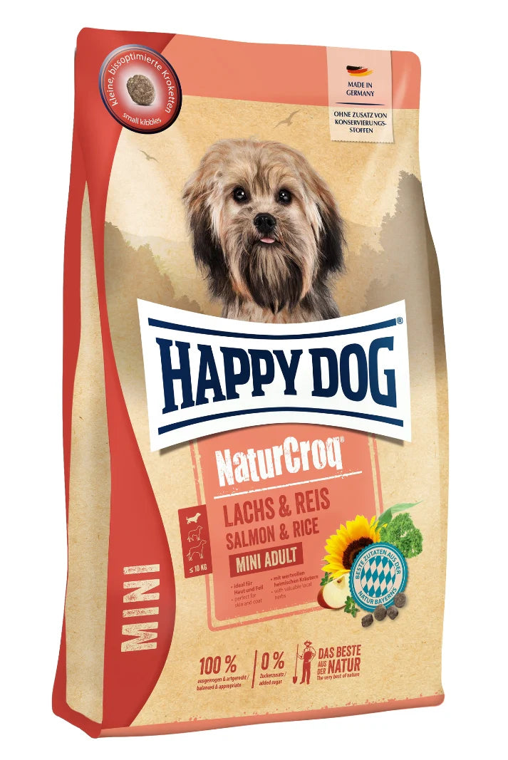 Happy Dog NaturCroq Mini Salmon & Rice