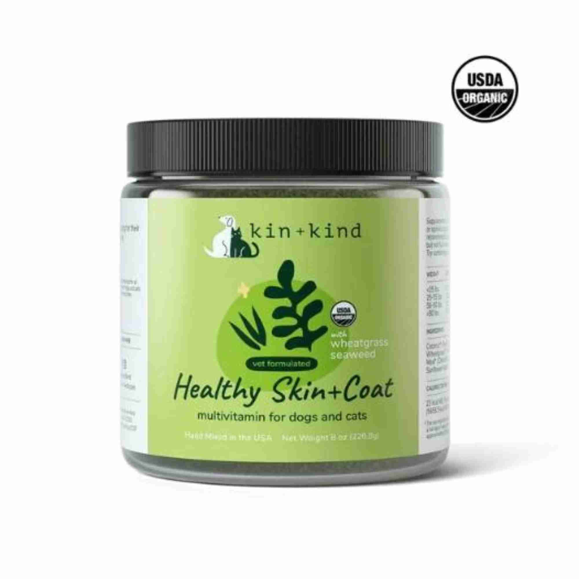 Organic Healthy Skin & Coat Supplement