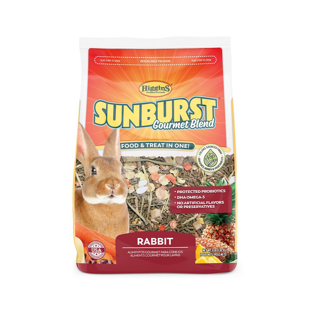 Higgins Sunburst Rabbit Food - 1.3 Kg