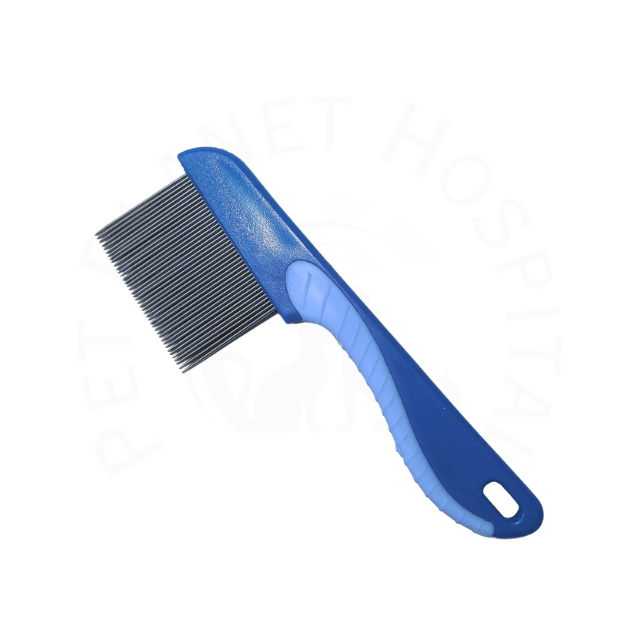 Pet Flea Comb – Stainless Steel Brush for Cats & Dogs