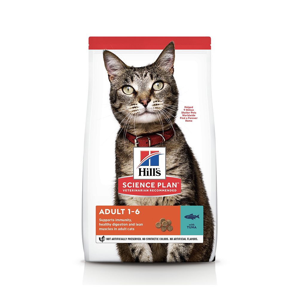 Hill's Science Plan Adult Cat Food with Tuna - 1.5 Kg