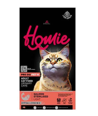 Homie Urinary Care Sterilised Adult Cat Food-Salmon (1.5kg) (Pro33/Fat11)