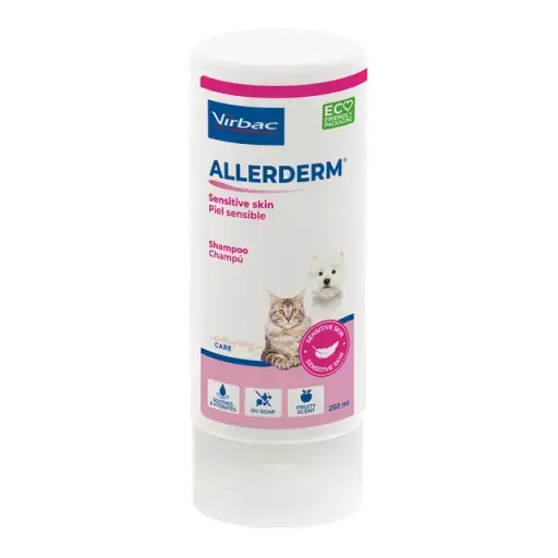 VIRBAC ALLERDERM NORMAL SKIN SHAMPOO FOR DOGS AND CATS 250ML