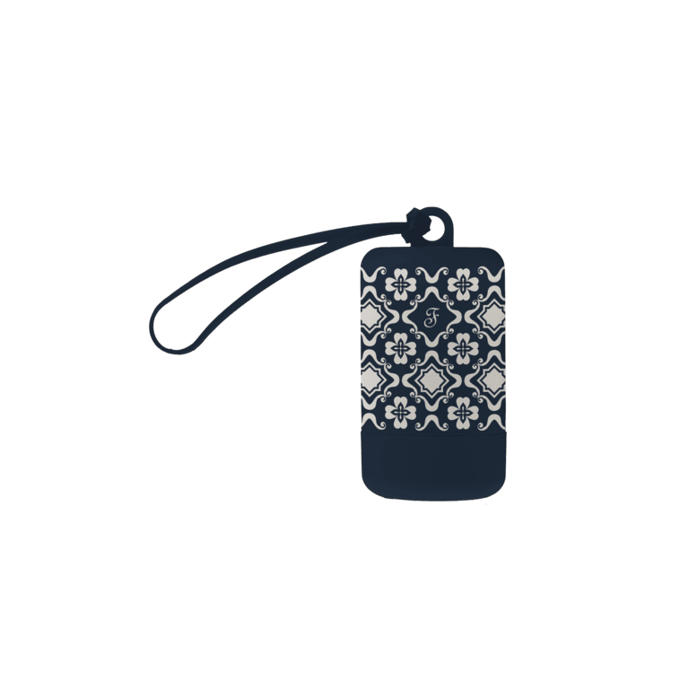 Emporio Maiolica Blue Poop Bag Holder