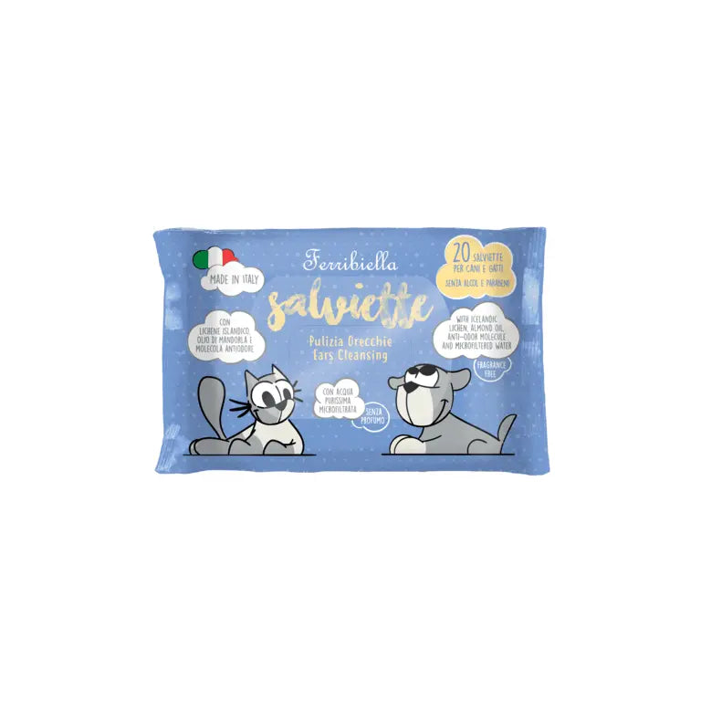 Ferribiella Ear Cleansing Pet wet wipes