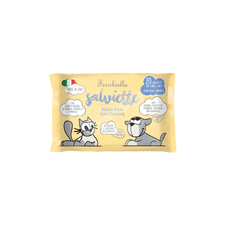 Ferribiela Eye Cleansing Pet wet wipes