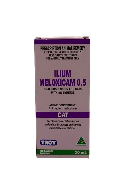 ilium Meloxicam Suspension 0.5 for Cats 10ml