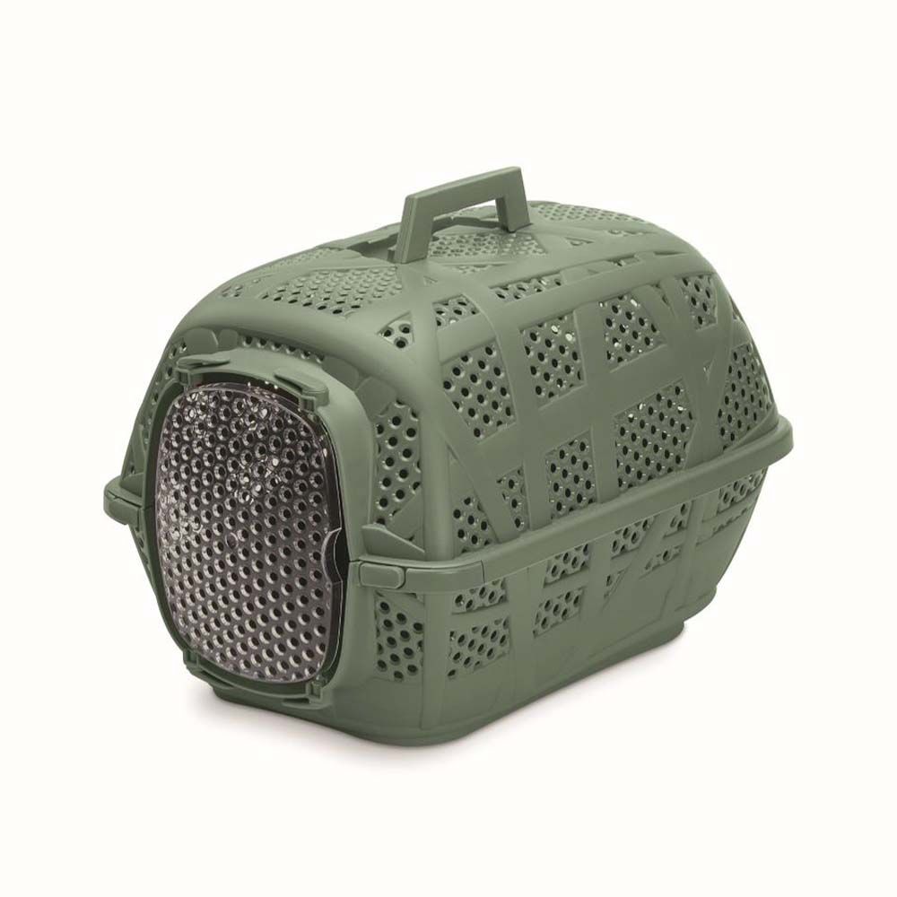 Imac Carry Sport 2nd Life Plastic Pet Carrier - 48.5L x 34W x 32H cm - Green