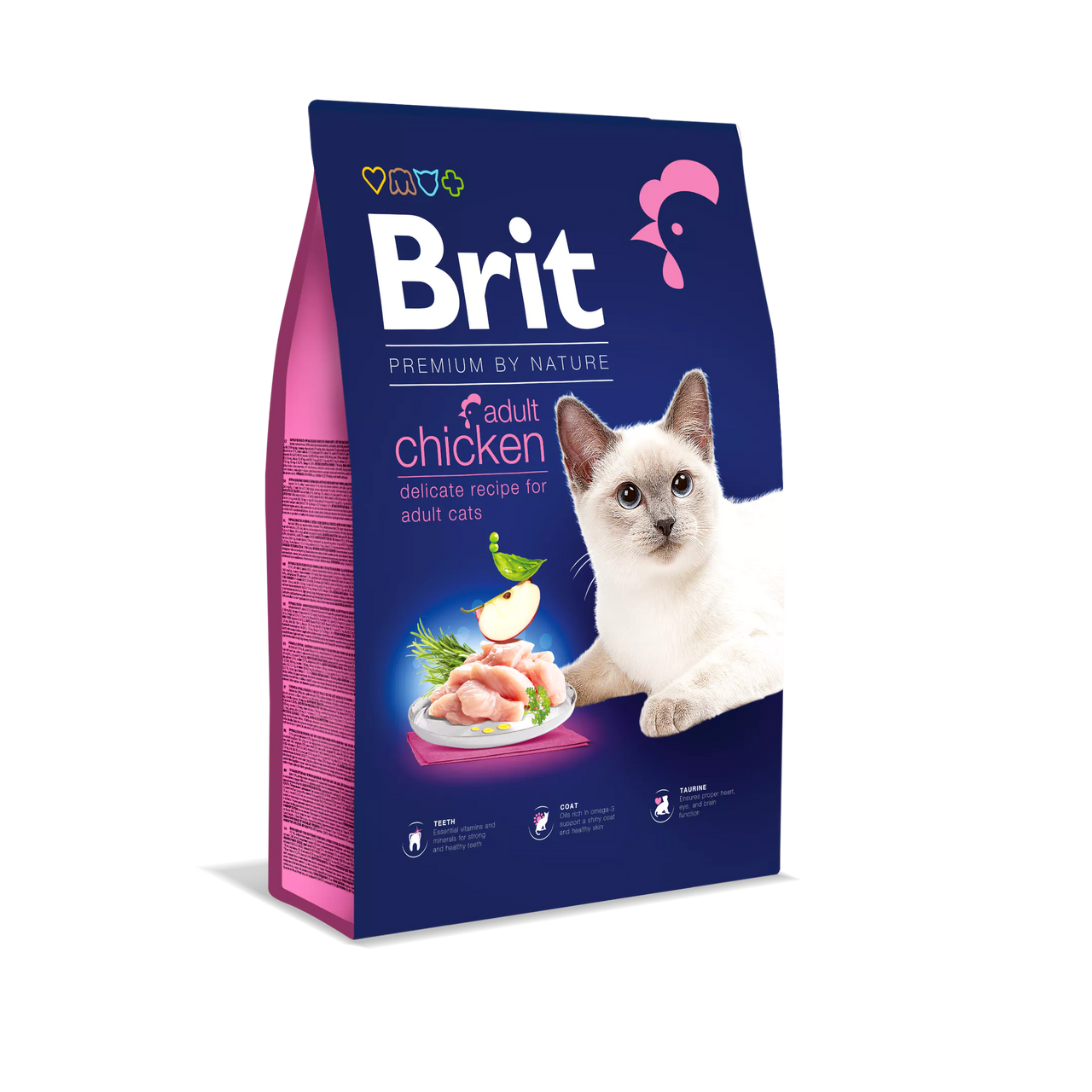 Brit Premium by Nature Cat. Adult Chicken (NP)