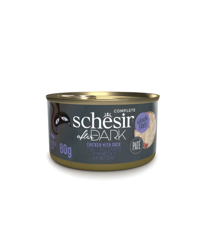 Schesir After Dark Pat? For Cat - Chicken With Duck 80g
