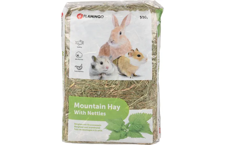 Flamingo Mountain Hay with Nettles 500g