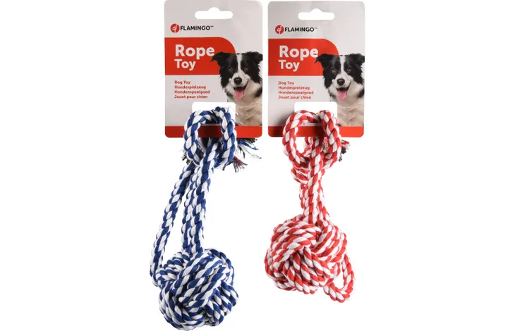 ROPE WITH KNOTTED BALL 7.5/60CM