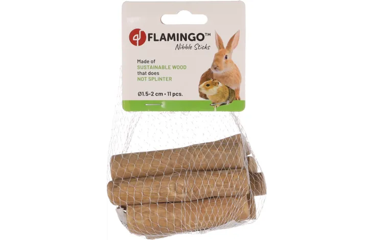 Flamingo Nibble Sticks 11 Pieces
